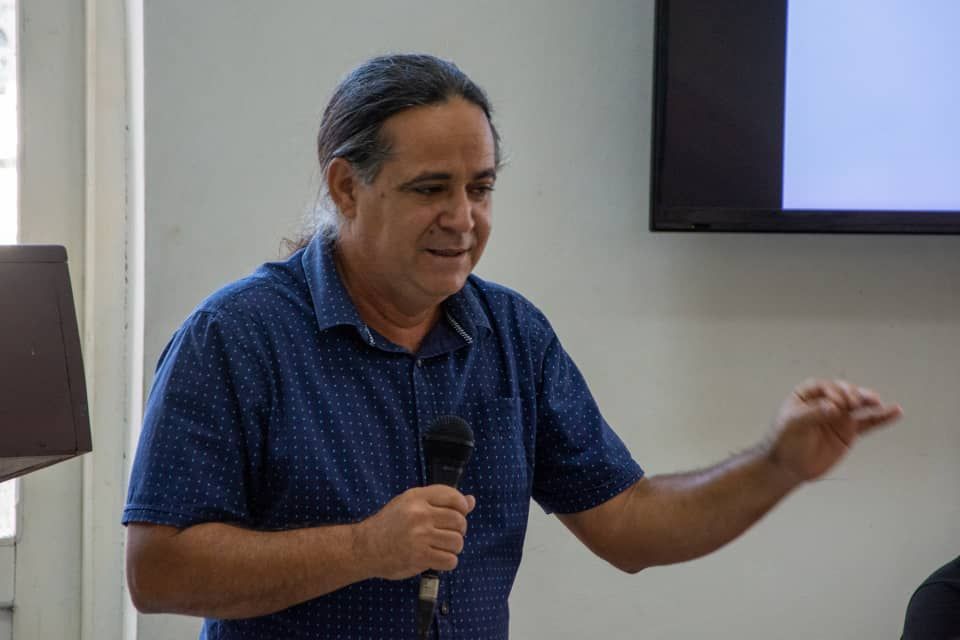 Dr.C. Hernán Yglesias Villar, profesor del Centro de Estudios de la Radio y la Televisión y realizador. Foto: Rafael Fernández Rosell.