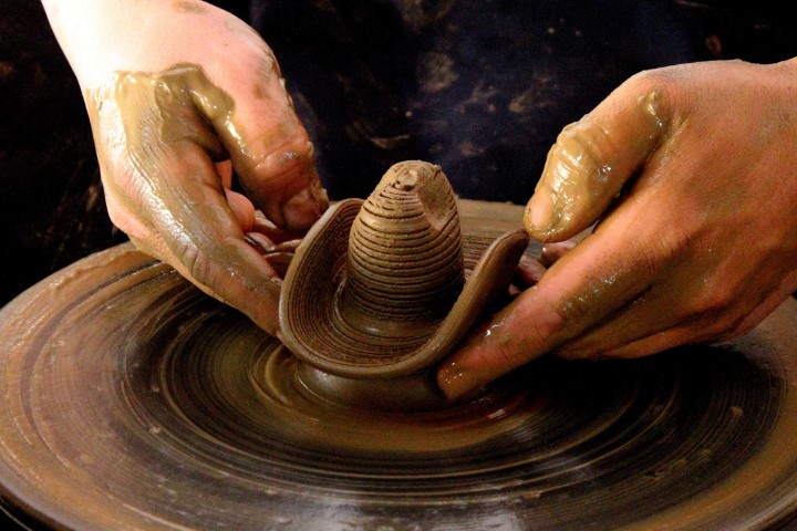 Jóvenes en la artesanía
