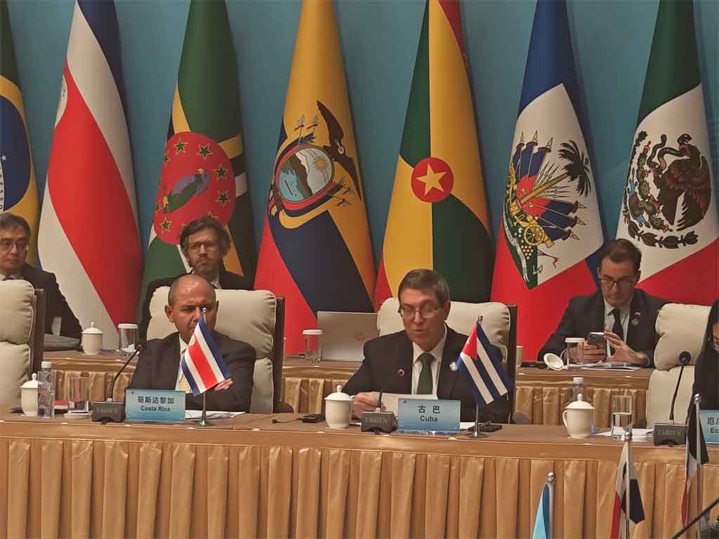 Bruno Rodríguez Parrilla, Canciller cubano en el Foro China-Celac.