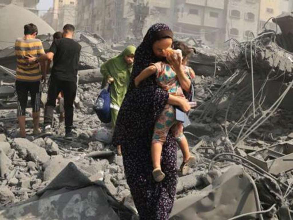 ONG Palestinas llaman al mundo a detener la guerra ante colapso humanitario en Gaza.