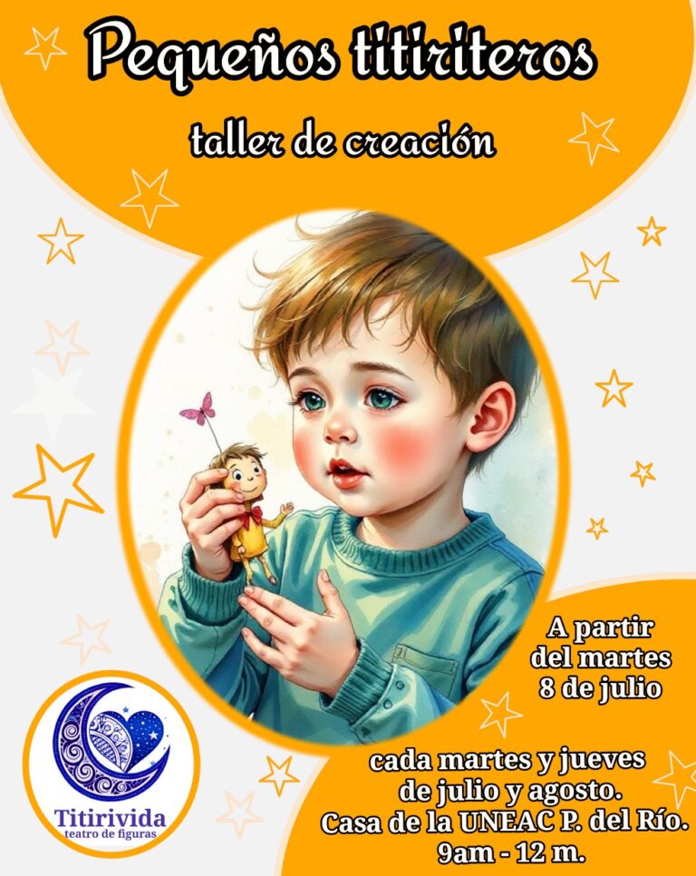 Ofrecerán taller infantil de animación de títeres este verano