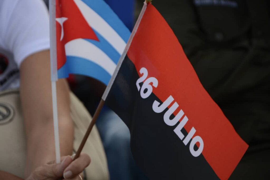 Celebran el acto provincial por el 26 de julio en la plaza de Pinar del Río.