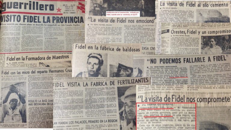 Cien años con Fidel: visita a Pinar del Río el 3 de febrero de 1975