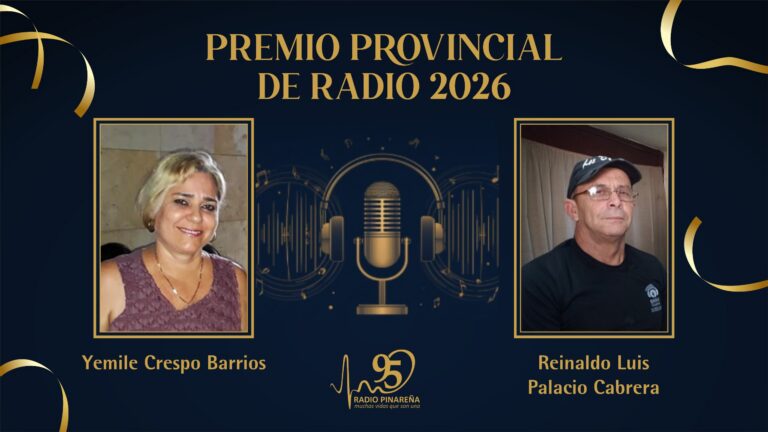 Premio Provincial para dos imprescindibles de la radio en Pinar del Río
