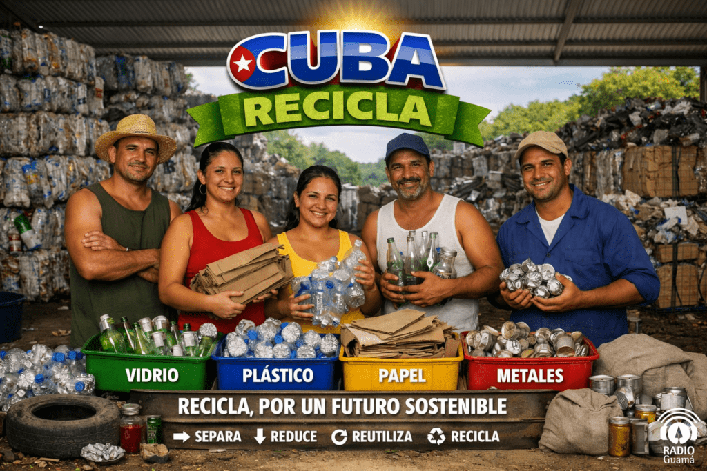 Realizaremos acciones de comunicación internas para sensibilizar a los trabajadores del grupo empresarial, carteleras informativas en centros de trabajo sobre metas de reciclaje; competencias internas entre empresas, unidades empresariales de base, departamentos y áreas, para incentivar la reducción de residuos y su reciclaje