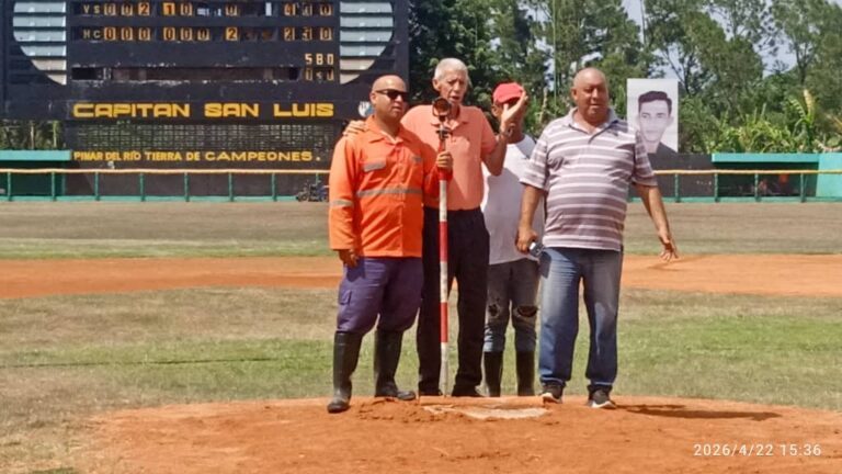 Béisbol: ejecutan acciones de remozamiento en estadio Capitán San Luis