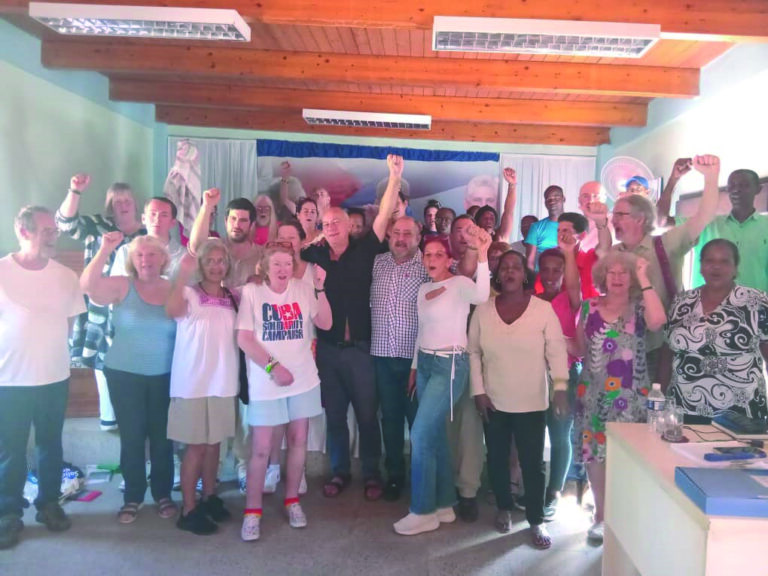 Apoyan a Cuba sindicalistas de Reino Unido 