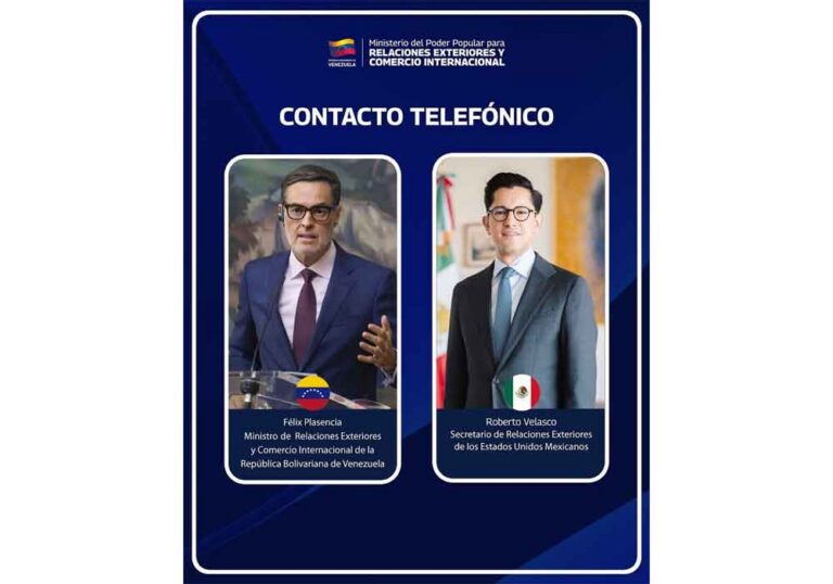Venezuela y México por profundizar cooperación en todos los ámbitos